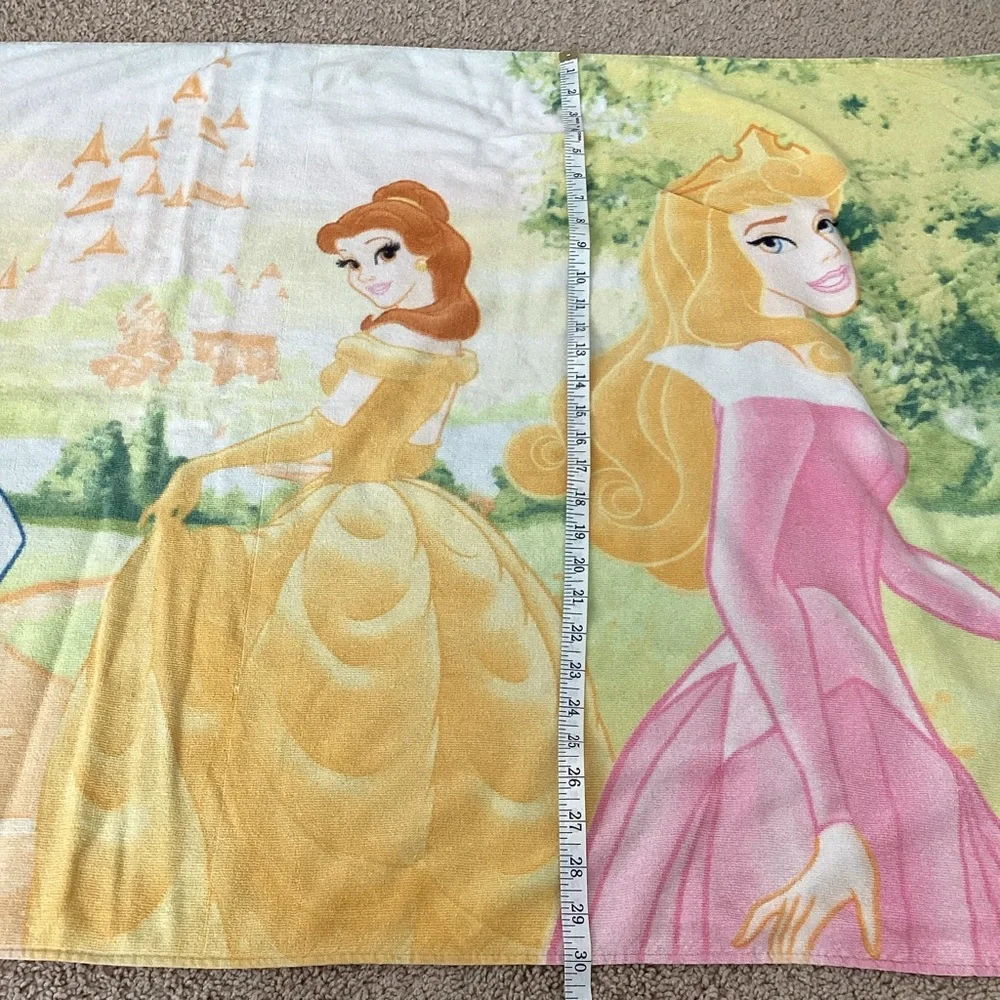 Disney Princess beach towel bundle | Elsa Anna Sofia Aurora Cinderella belle